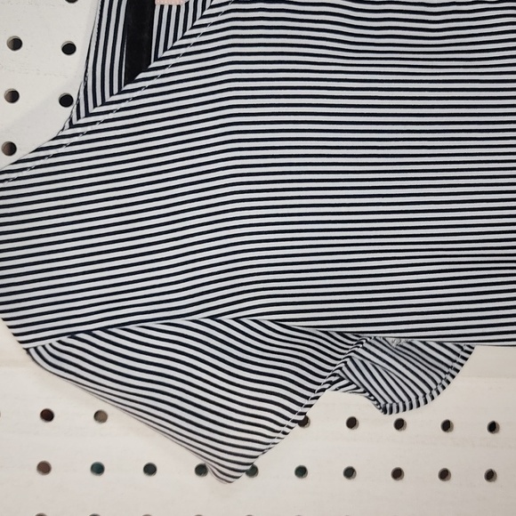 Philosophy Nave Striped V-Neck Short Sleeve Size Small - Picture 4 of 10